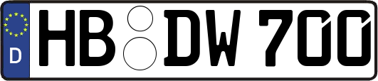 HB-DW700