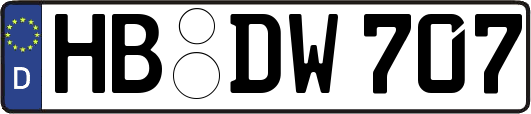HB-DW707