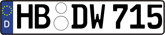 HB-DW715