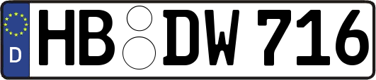 HB-DW716