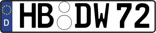 HB-DW72