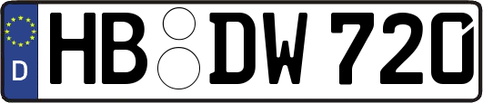 HB-DW720