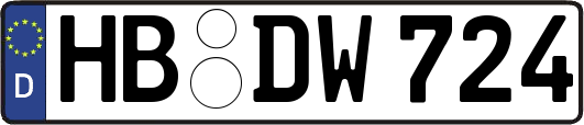 HB-DW724