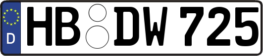 HB-DW725