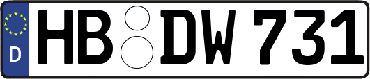 HB-DW731
