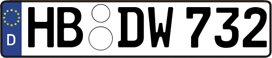 HB-DW732