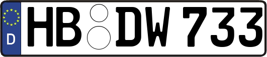 HB-DW733