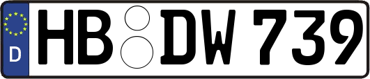 HB-DW739