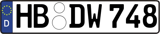 HB-DW748