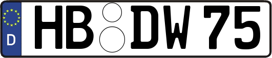 HB-DW75