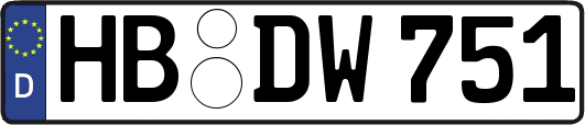 HB-DW751
