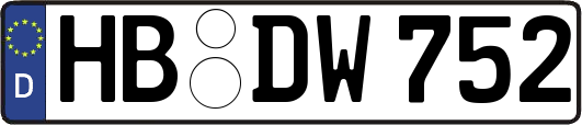 HB-DW752