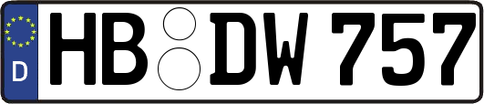 HB-DW757