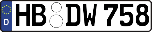 HB-DW758