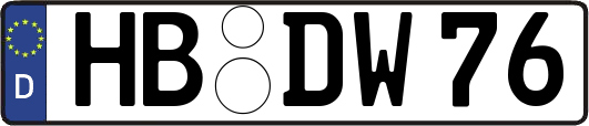HB-DW76