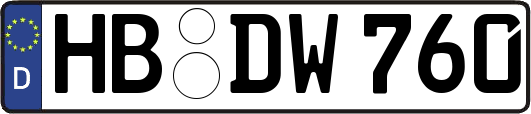 HB-DW760
