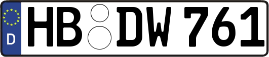 HB-DW761