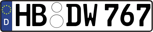 HB-DW767