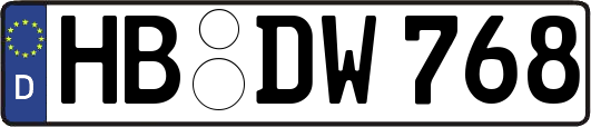 HB-DW768