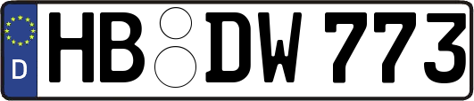 HB-DW773