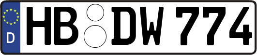 HB-DW774