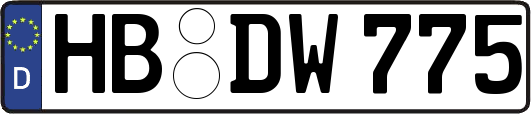 HB-DW775