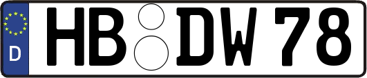 HB-DW78