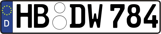 HB-DW784