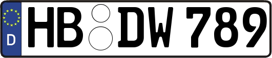 HB-DW789