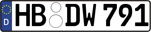 HB-DW791