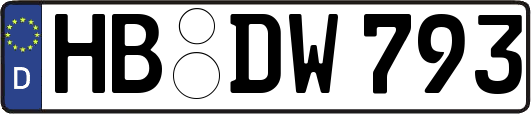 HB-DW793