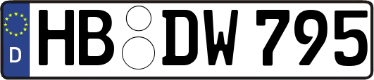 HB-DW795
