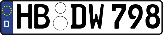 HB-DW798