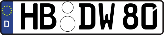 HB-DW80