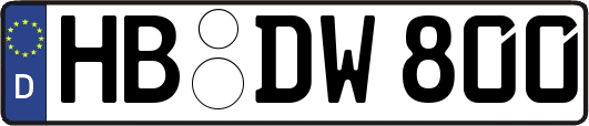 HB-DW800