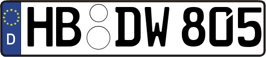 HB-DW805