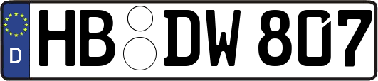 HB-DW807