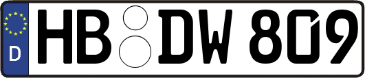 HB-DW809