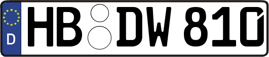 HB-DW810