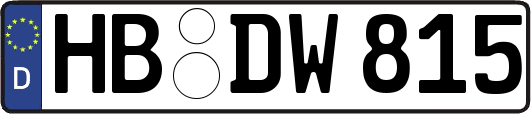HB-DW815