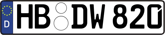 HB-DW820