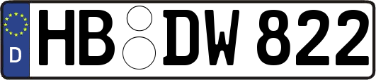 HB-DW822