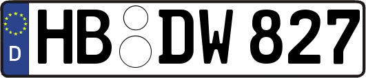 HB-DW827