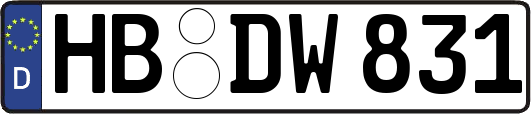HB-DW831