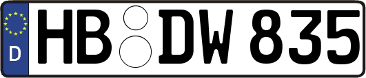 HB-DW835