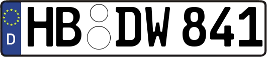 HB-DW841