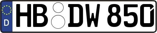 HB-DW850