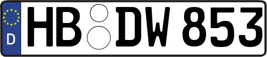 HB-DW853