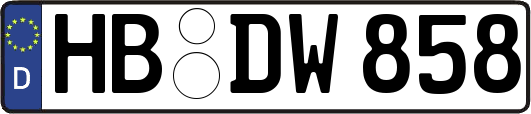 HB-DW858