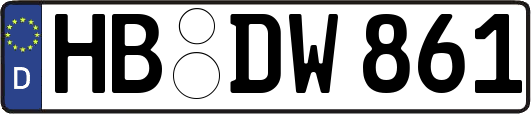 HB-DW861